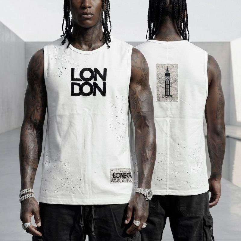 تنگ تاپ VIP کد 2450/1 لندن سفید