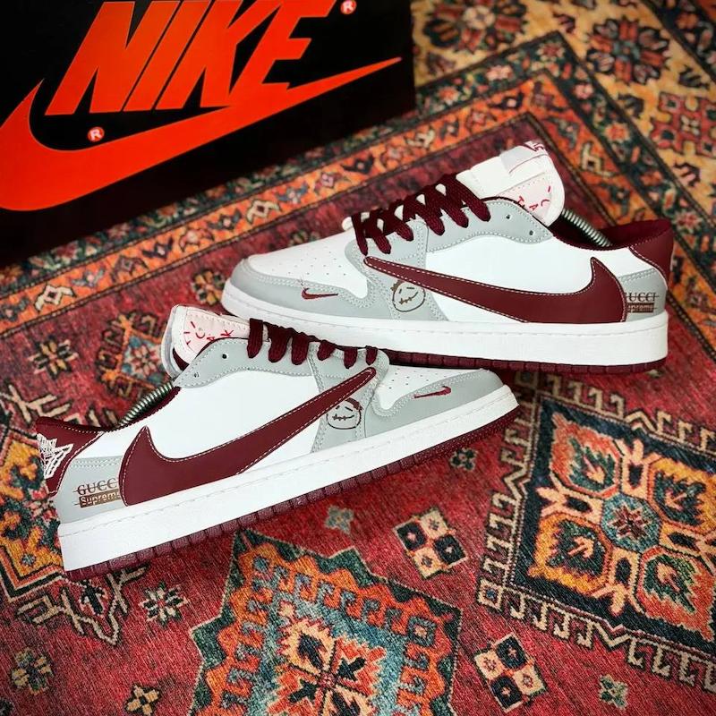 کد 140 Stussy طوسی قرمز گوچی