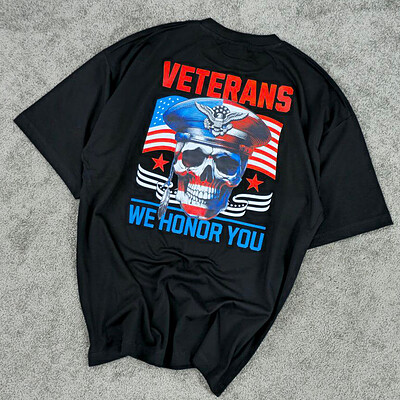 تیشرت VETERANS مشکی