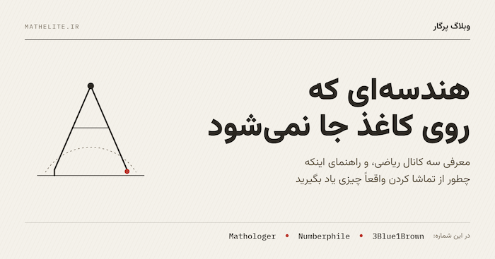 پرگار | سه کانال یوتیوب که نگاهتان به هندسه را عوض می‌کنند