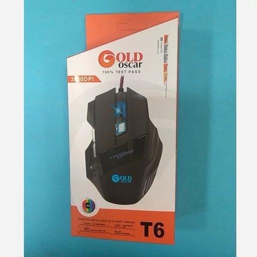 موس گیمینگ گلداسکار مدل T6