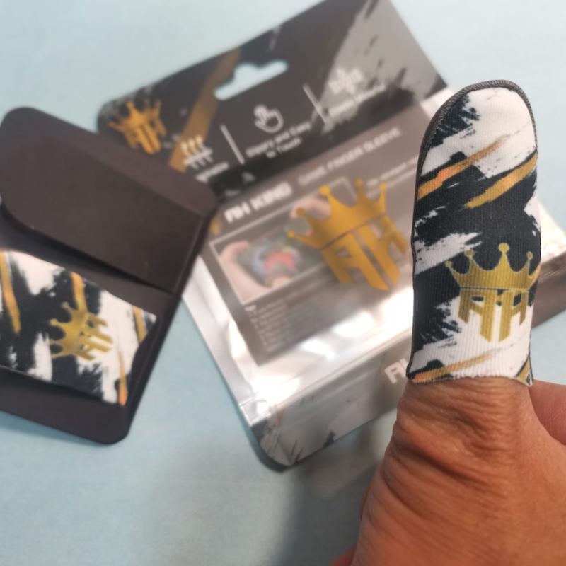 عرق گیر انگشتی گیمینگ حرفه ای King A3 الیاف نقره