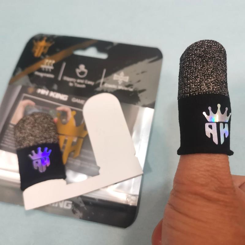 عرق گیر انگشتی گیمینگ حرفه ای King A2 سیلور کربن