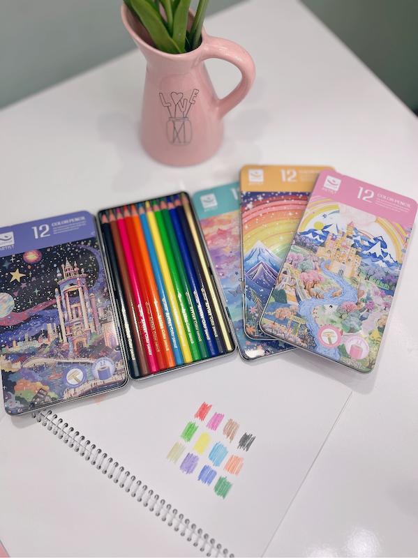 مدادرنگي جعبه فلزي