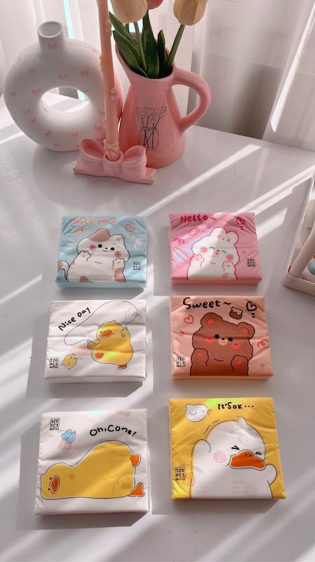 دستمال كاغذي طرحدار