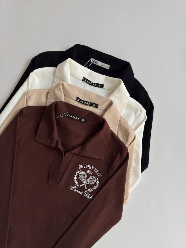 کراپ یقه اولدمانی تنیس