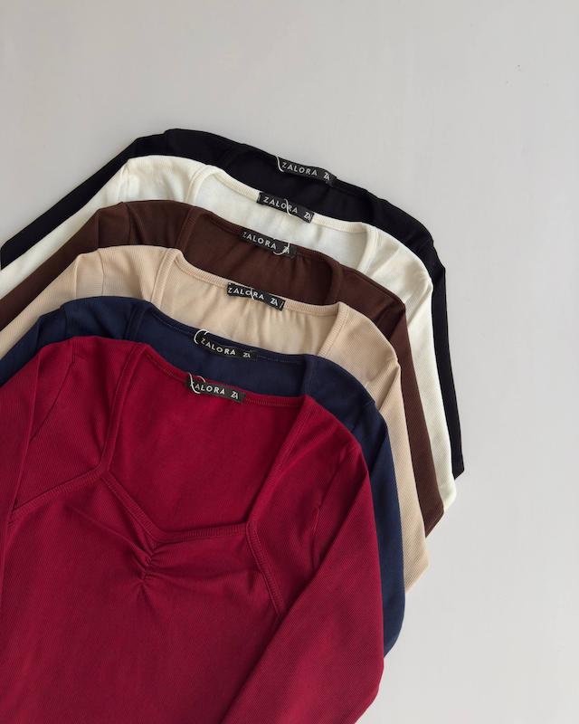 کراپ دلبری آستین چاکدار