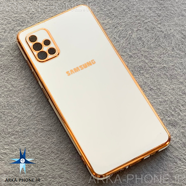 خرید قاب گوشی Galaxy A51 سامسونگ طرح ژله ای مای کیس گلد لاین دور طلایی محافظ لنز دار سفید لوگو دار،قیمت قاب گوشی Galaxy A51 سامسونگ طرح ژله ای مای کیس گلد لاین دور طلایی محافظ لنز دار سفید لوگو دار،خرید قاب گوشی Galaxy A51 سامسونگ طرح ژله ای مای کیس گلد لاین دور طلایی محافظ لنز دار سفید لوگو دار از آرکافون