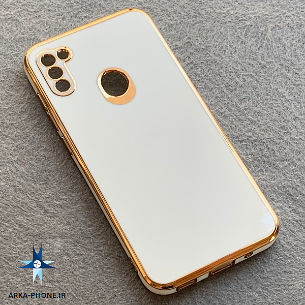 خرید قاب گوشی Galaxy A11 - Galaxy M11 سامسونگ طرح ژله ای مای کیس گلد لاین دور طلایی محافظ لنز دار سفید،قیمت قاب گوشی Galaxy A11 - Galaxy M11 سامسونگ طرح ژله ای مای کیس گلد لاین دور طلایی محافظ لنز دار سفید،خرید قاب گوشی Galaxy A11 - Galaxy M11 سامسونگ طرح ژله ای مای کیس گلد لاین دور طلایی محافظ لنز دار سفید از آرکافون
