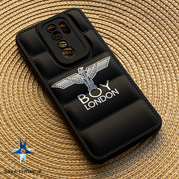 قاب گوشی Redmi Note 8 Pro شیائومی سیلیکونی ژله ای پافر طرح دار محافظ لنز دار 
