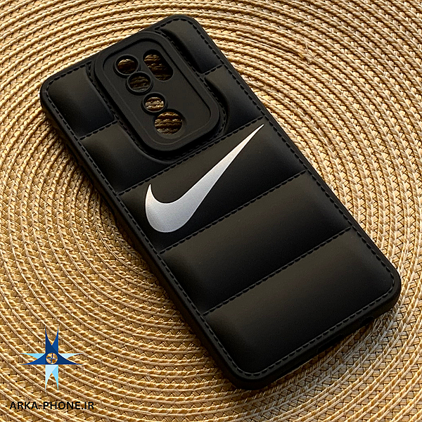 قاب گوشی Redmi Note 8 Pro شیائومی سیلیکونی ژله ای پافر طرح دار محافظ لنز دار 