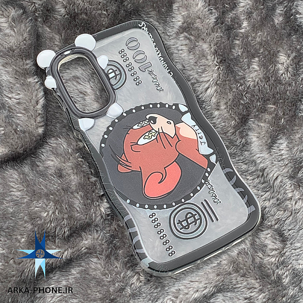 قاب گوشی Samsung Galaxy A14 سامسونگ طرح ژله ای فانتزی شفاف طرح موش جری Jerry کد 1