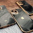 قاب گوشی سامسونگ ژله ای مای کیس طرح Gold Line دور طلایی محافظ لنز دار مشکی Galaxy A52 / A52S / A30 / A20 / A31 / A34 / A14 / A20S / A33 / A54 / A51 / A32 4G / A23 / A71 / A73 / A72 / A13 4G / A53 / A22 4G / A10S / A11 / A21S / A12 / A04S / A04E / A04 / S23 Ultra / S21 FE / S22 Ultra / S21 Ultra / S20 FE / M11 / M12 / M32 4G / M13 5G / M52 5G / Note 20 Ultra