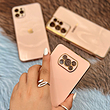 قاب گوشی سامسونگ ژله ای مای کیس طرح Gold Line دور طلایی محافظ لنز دار گلبهی Galaxy A52 / A52S / A30 / A20 / A31 / A34 / A14 / A20S / A33 / A54 / A51 / A32 4G / A23 / A71 / A73 / A72 / A13 4G / A53 / A22 4G / A10S / A11 / A21S / A12 / A04S / A04E / A04 / S23 Ultra / S21 FE / S22 Ultra / S21 Ultra / S20 FE / M11 / M12 / M32 4G / M13 5G / M52 5G / Note 20 Ultra
