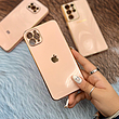 قاب گوشی سامسونگ ژله ای مای کیس طرح Gold Line دور طلایی محافظ لنز دار گلبهی Galaxy A52 / A52S / A30 / A20 / A31 / A34 / A14 / A20S / A33 / A54 / A51 / A32 4G / A23 / A71 / A73 / A72 / A13 4G / A53 / A22 4G / A10S / A11 / A21S / A12 / A04S / A04E / A04 / S23 Ultra / S21 FE / S22 Ultra / S21 Ultra / S20 FE / M11 / M12 / M32 4G / M13 5G / M52 5G / Note 20 Ultra