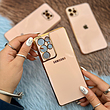 قاب گوشی سامسونگ ژله ای مای کیس طرح Gold Line دور طلایی محافظ لنز دار گلبهی Galaxy A52 / A52S / A30 / A20 / A31 / A34 / A14 / A20S / A33 / A54 / A51 / A32 4G / A23 / A71 / A73 / A72 / A13 4G / A53 / A22 4G / A10S / A11 / A21S / A12 / A04S / A04E / A04 / S23 Ultra / S21 FE / S22 Ultra / S21 Ultra / S20 FE / M11 / M12 / M32 4G / M13 5G / M52 5G / Note 20 Ultra