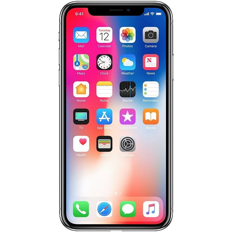  گوشی اپل (استوک) iPhone X | حافظه ۲۵۶ گیگابایت ا Apple iPhone X (Stock) 256 GB (هدیه محافظ صفحه ضد ضربه+ ) 