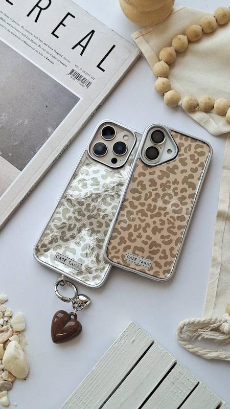 Gray leopard با آویز