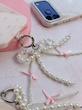 Pink bow با آویز