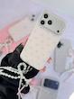 Pink bow با آویز