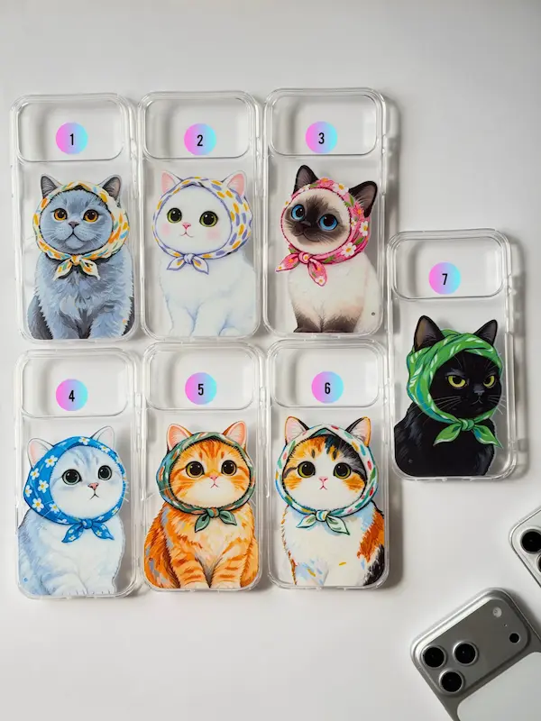 قاب autumn  cats سفارشی🐈