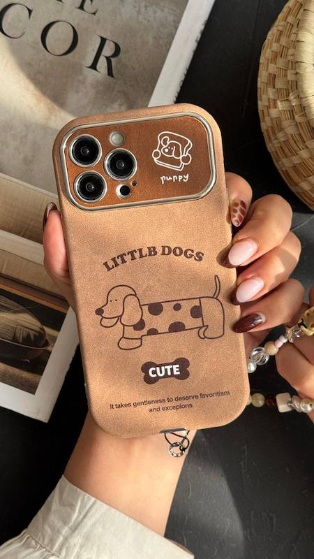 کیوت پاپی خال خالی داکس هوند سوسیسی + بند