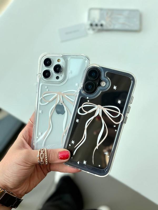 قاب شیشه طرح پاپیون