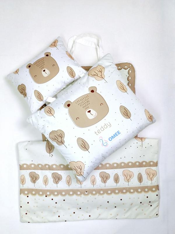 سرویس خواب نوزاد سه تیکه مسافرتی | کاور ضد آب