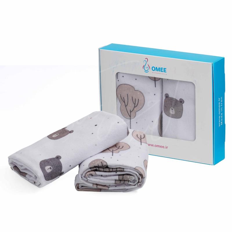 دستمال خشک کن نوزاد  طرح خرس teddy