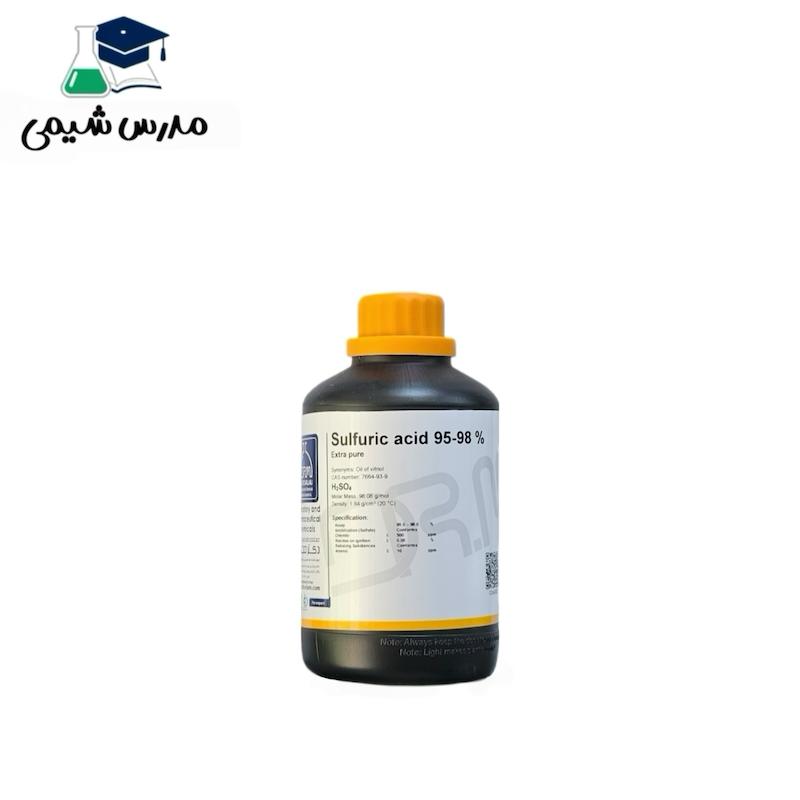 سولفوریک اسید 95%-98% مجللی 1لیتری