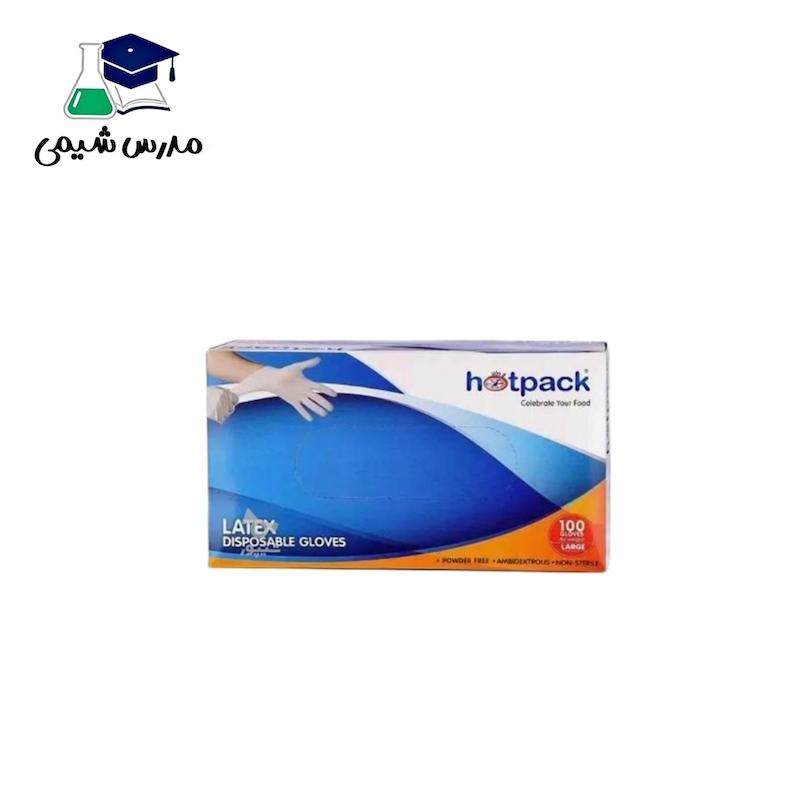 دستکش لاتکس بدون پودر