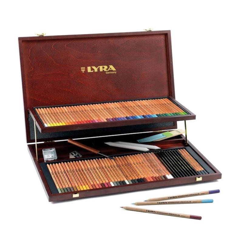 ست جعبه چوبی 2طبقه، 106تکه لیرا رامبرانت