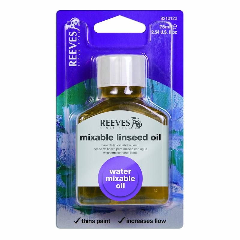 روغن برزک 75 میل مدل Mixable Linseed Oil ریوز