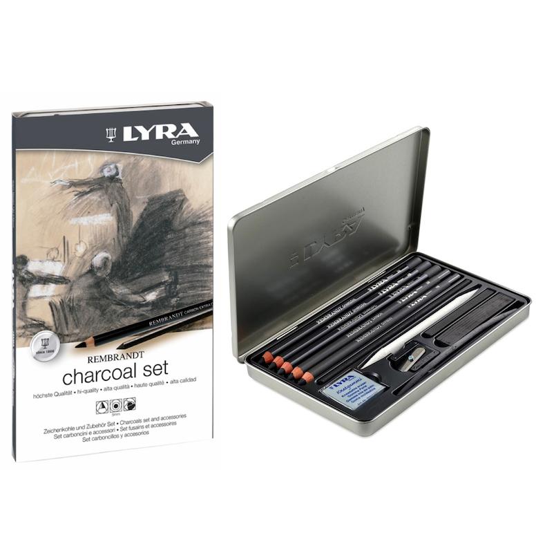 ست طراحی Charcoal Set لیرا رامبرانت