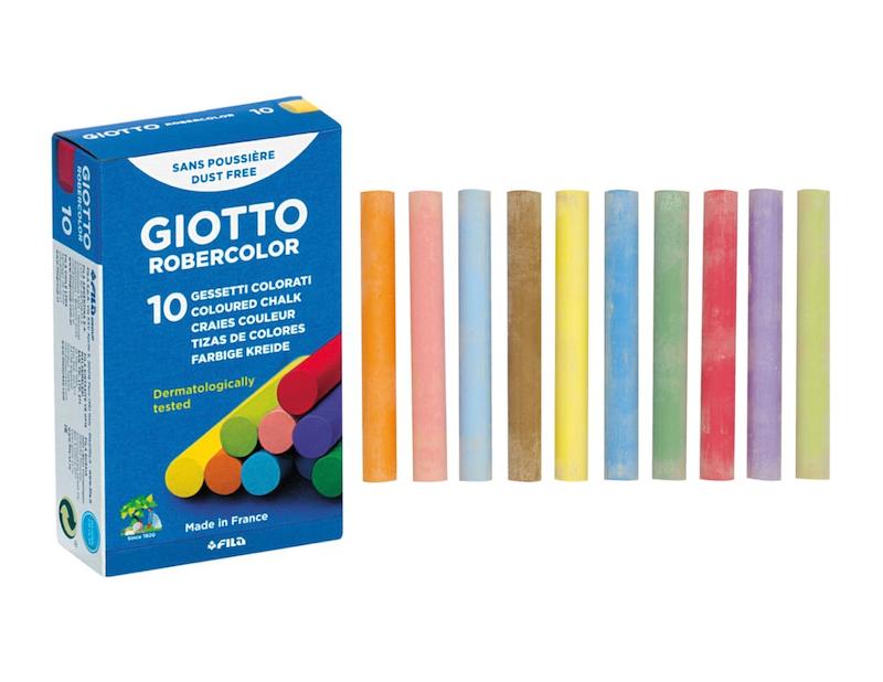 گچ رنگی تخته سیاه 10 عددی جیوتو