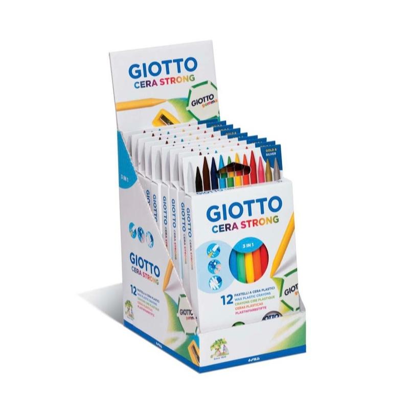 مدادشمعی 12رنگ 14 تکه جیوتو 