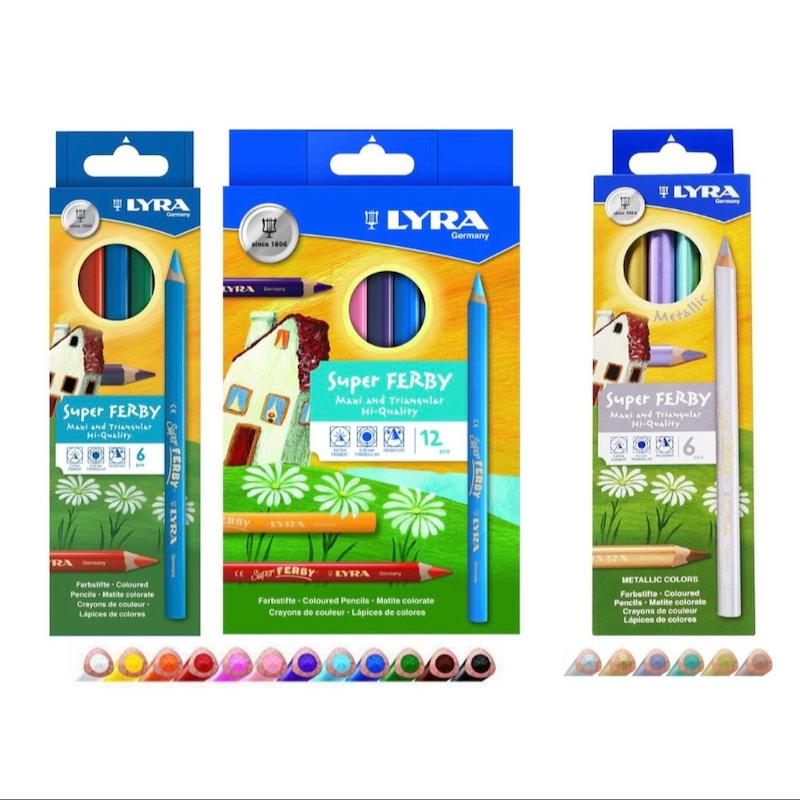 مدادرنگی 3ضلعی جامبو لیرا استیودنت