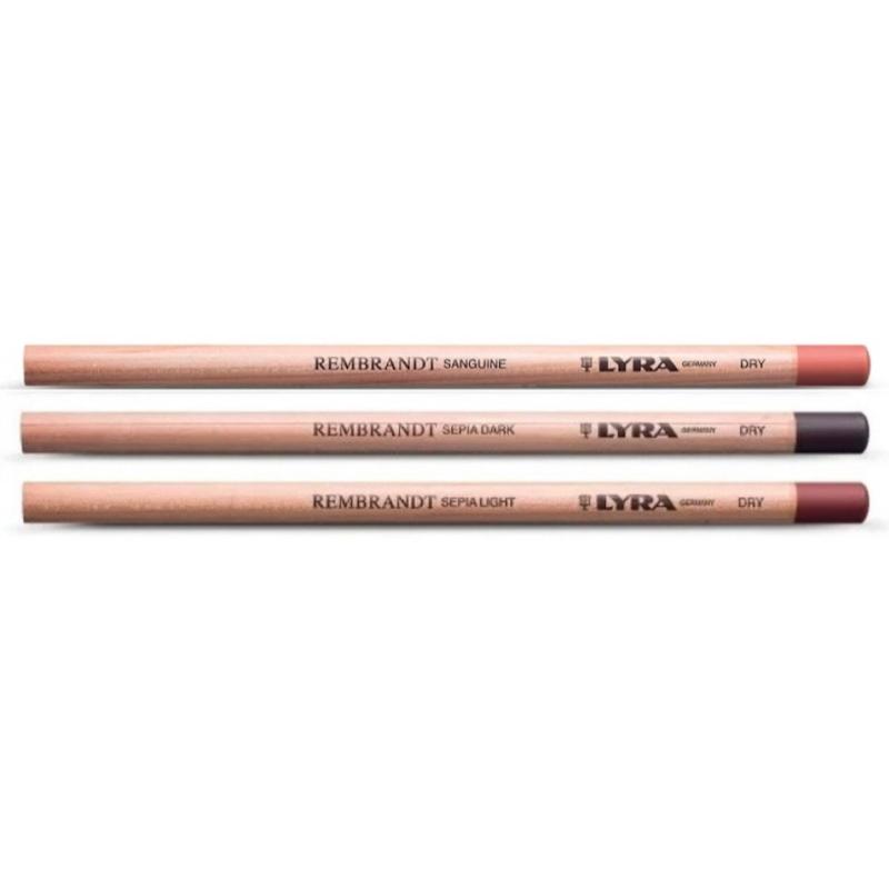 مدادکنته خشک طیف قهوه ای لیرا رامبرانت 