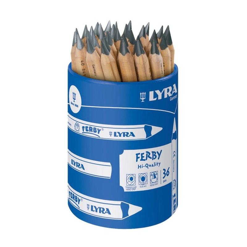 مداد مشکی لیوانی جامبو 36عددی لیرا استیودنت