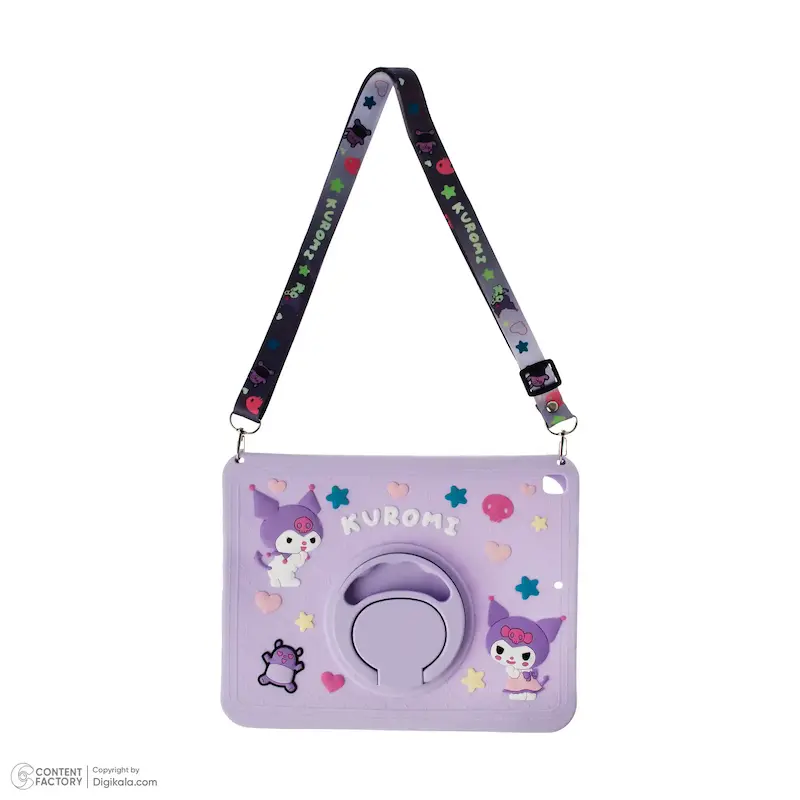 قاب سیلیکونی تبلت IPAD Air/Air2-9.7طرح کرومی با استند 360 درجه