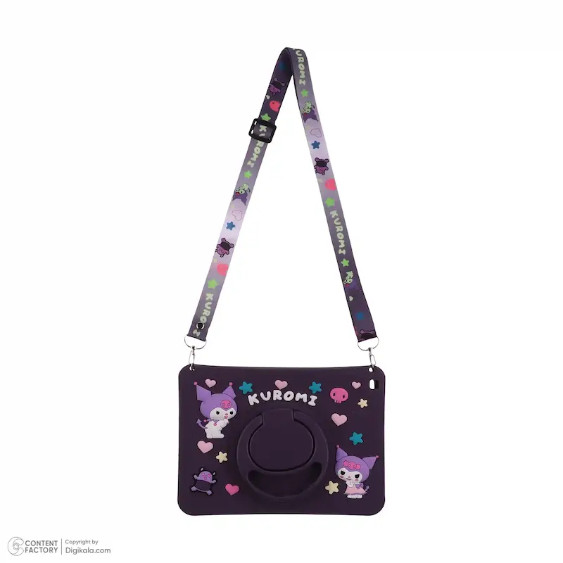 کاور کرومی مناسب تبلت سامسونگ گلکسی tab A7 _T505 سایز 10.4 اینچ ، با استند 360 درجه