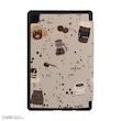 کیف کلاسوری دی کیس مدل coffee مناسب برای تبلت samsung galaxy tab S6Lite-P615-10.4inch
