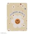 کیف کلاسوری دی کیس مدل flowers world مناسب برای تبلت 10.9-samsung galaxy tab S9fe