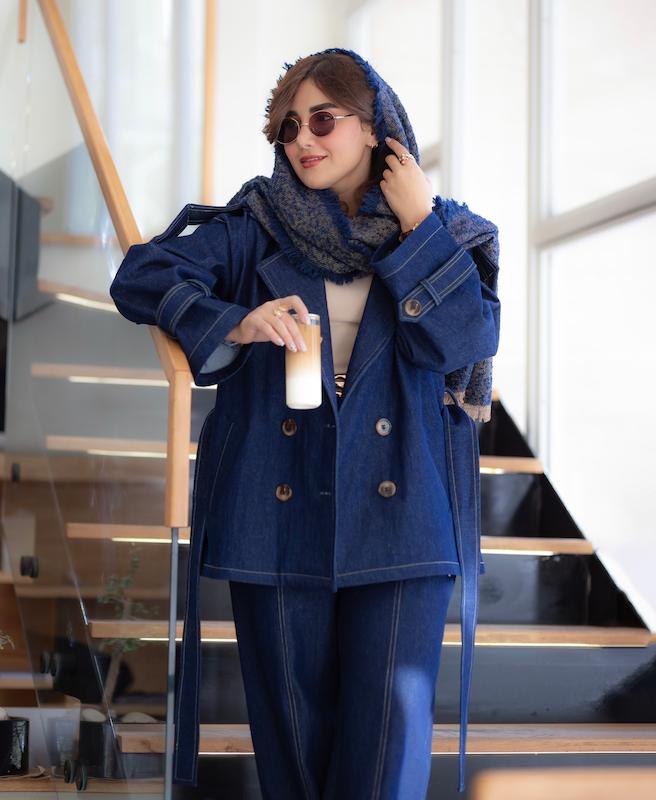 ترنچ کت جین