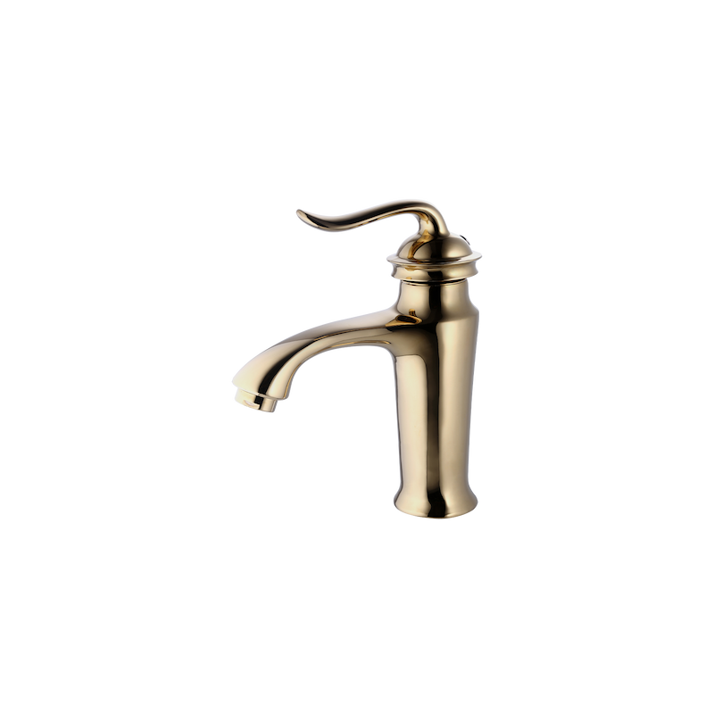 شیر روشویی مدل اسپیرال البرز روز طلایی براق 