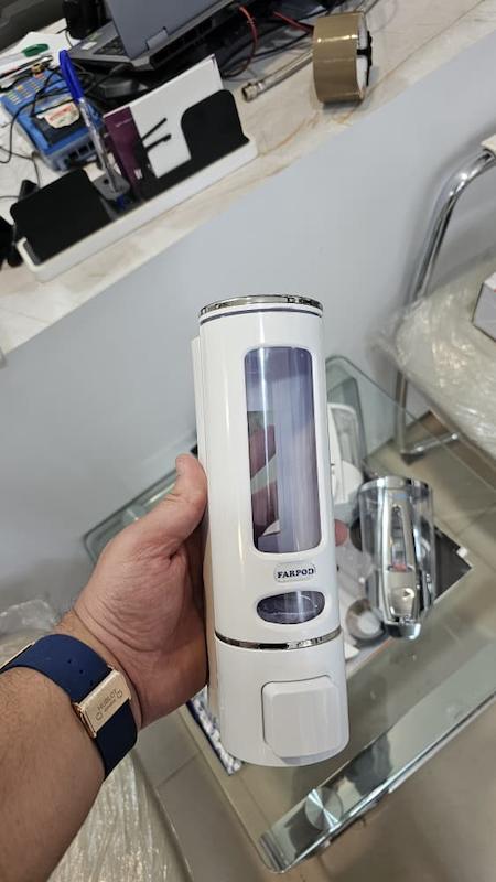 جا مایع سفید مدل رز 