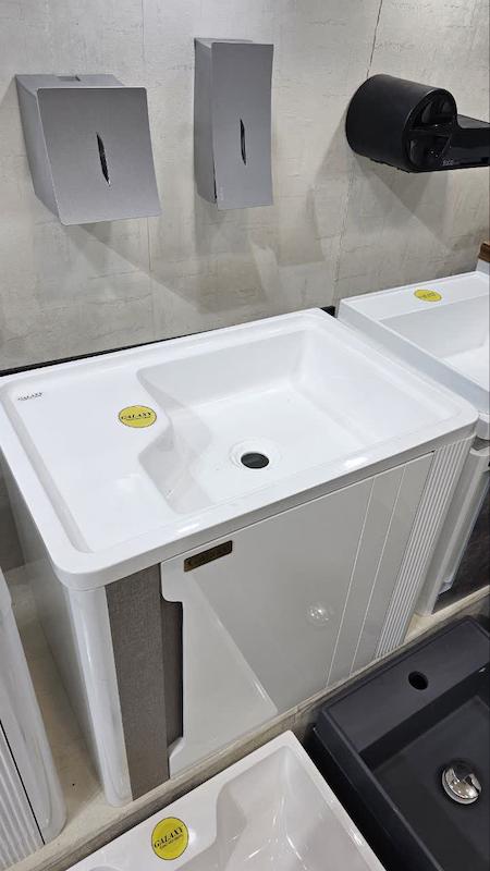 روشویی کابینتی pvc صفحه کورین ۴۰×۶۰