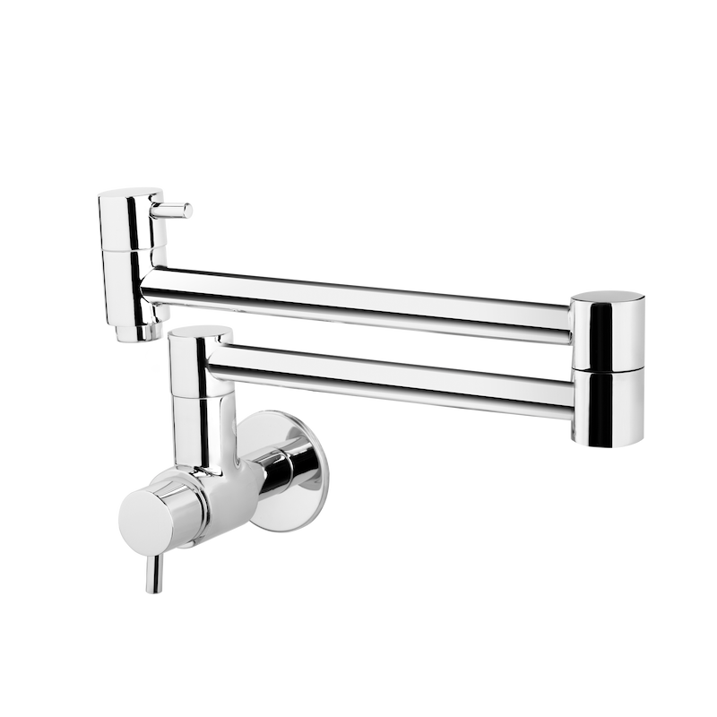 شیر قابلمه پرکن البرز روز مدل ورتکس کروم براق