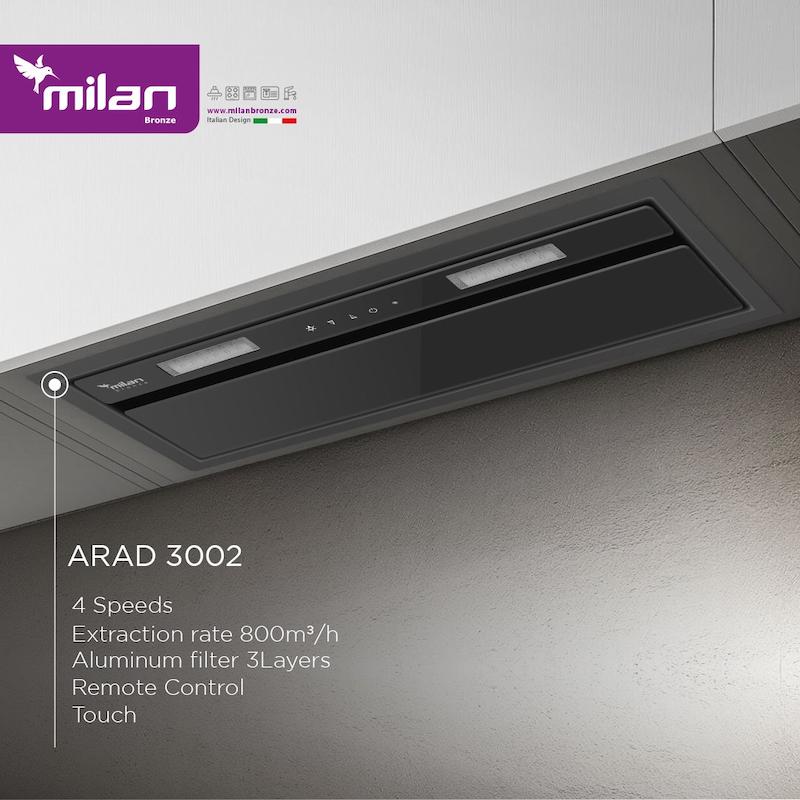 هود مخفی میلان مدل آراد 3002 سایز 70