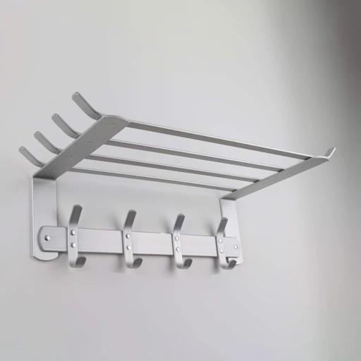 آویز حوله حمام آلومینیوم ضد زنگ 